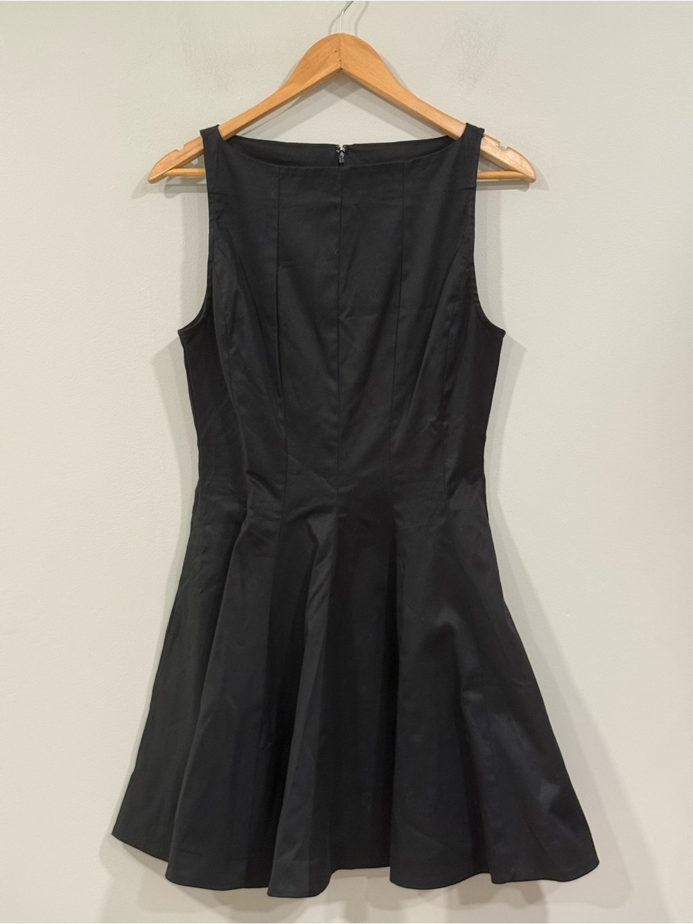 J. Crew Black Pleated Mini Dress 10 NWT - Picture 5 of 8